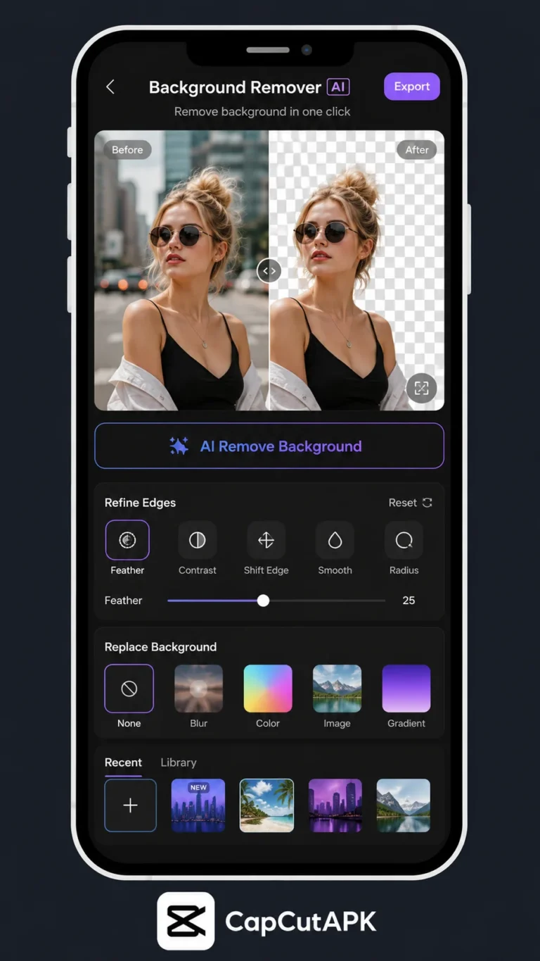 How to Remove Background in CapCut