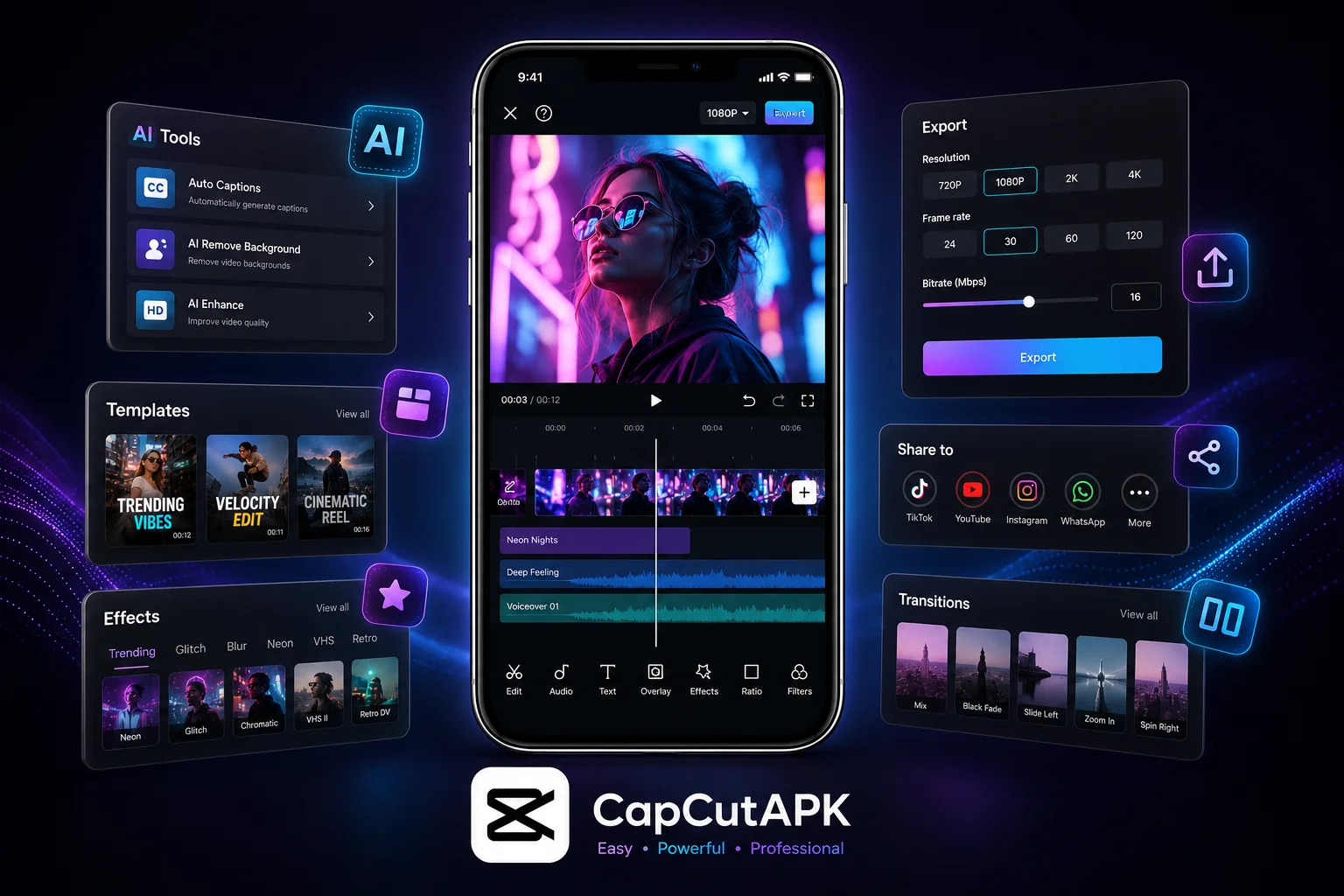 CapCut Hero Mockup